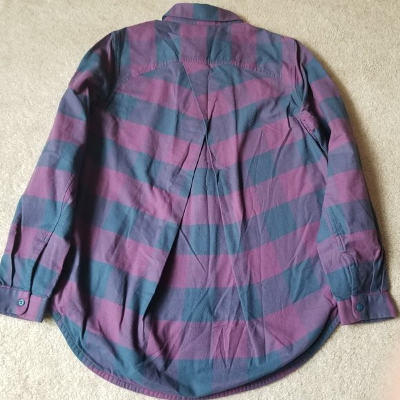 Lululemon | Full Day Ahead Shirt: Grape Flannel - Picture 8 of 9
